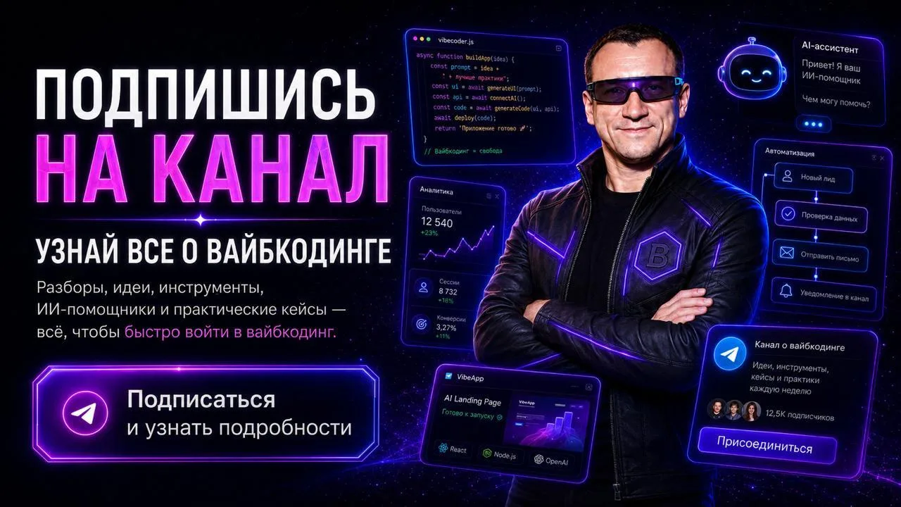 🔥 Показываю, что я создал за месяц с вайбкодингом! Я был в шоке!