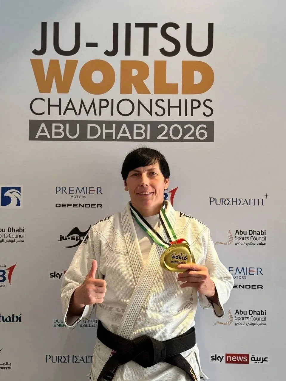 Александра Иванова из Архангельска в шестой раз стала чемпионкой мира по джиу-джитсу.