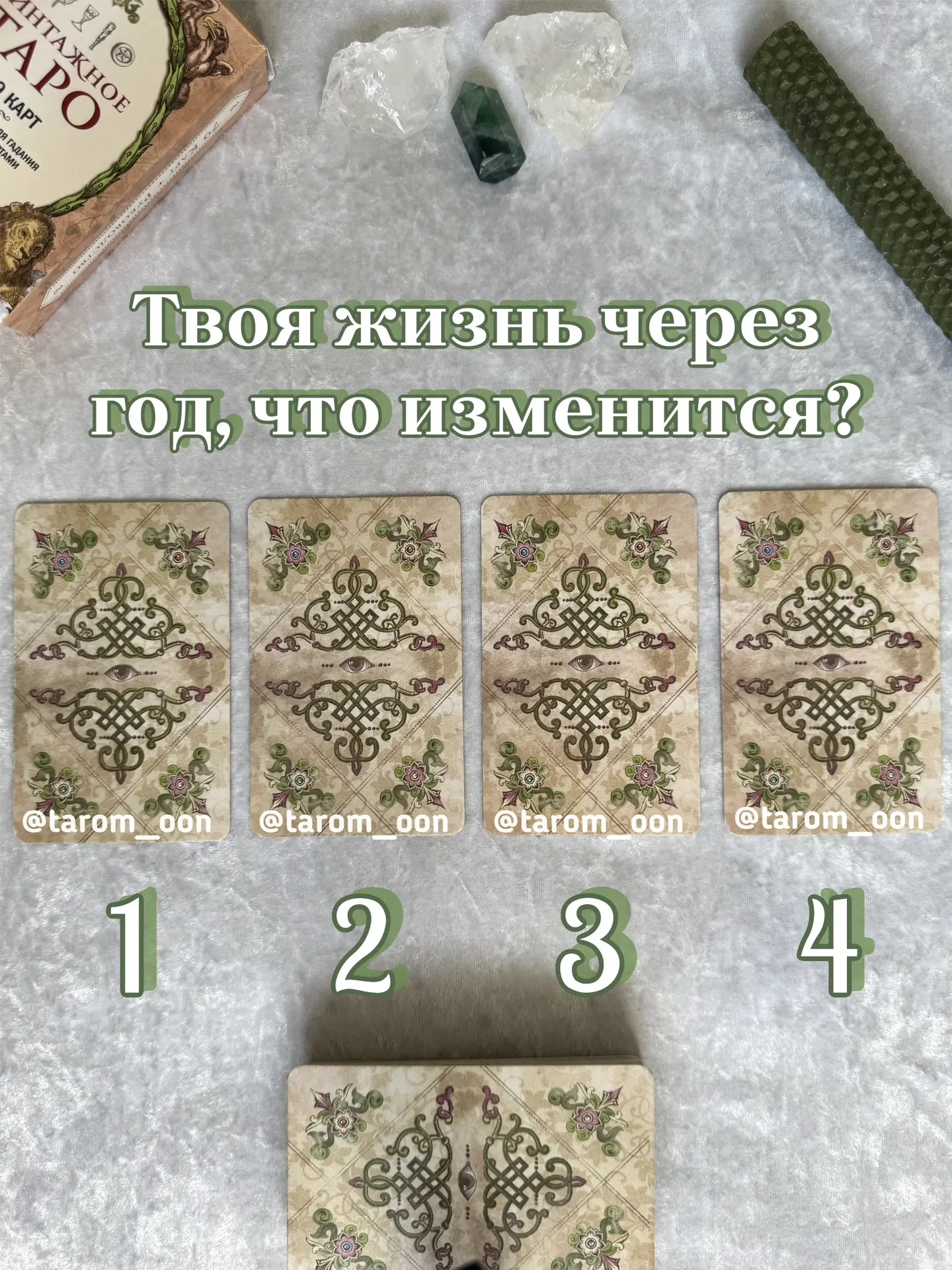 👒Твоя жизнь через год. Что изменится?👒