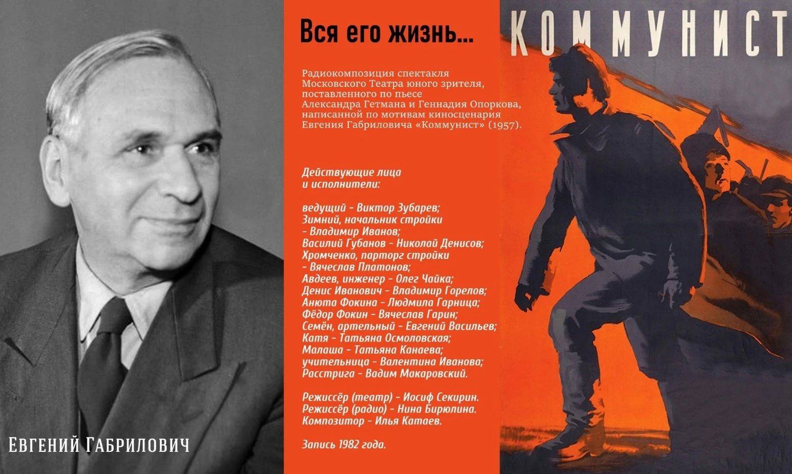 29 сентября 1899 года в Воронеже родился Евгений Иосифович Габрилович — будущий известн...