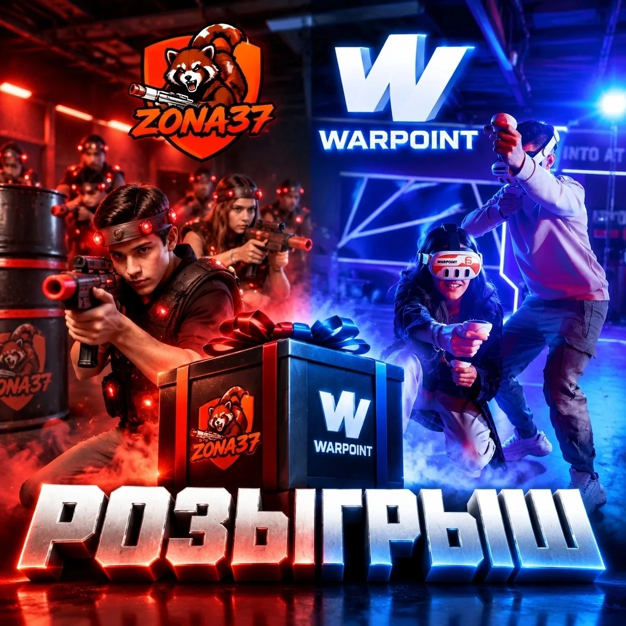 🔥 WARPOINT × ZONA37: ДВА МИРА — ОДИН РОЗЫГРЫШ! 🔥