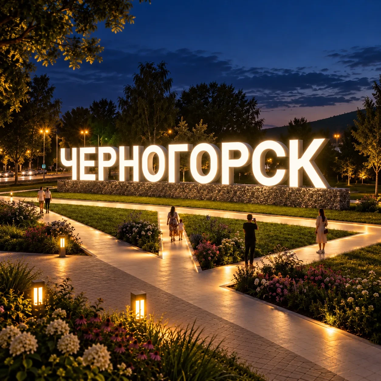 На въезде в Черногорск появится новая смотровая площадка. Главным элементом объекта ста...