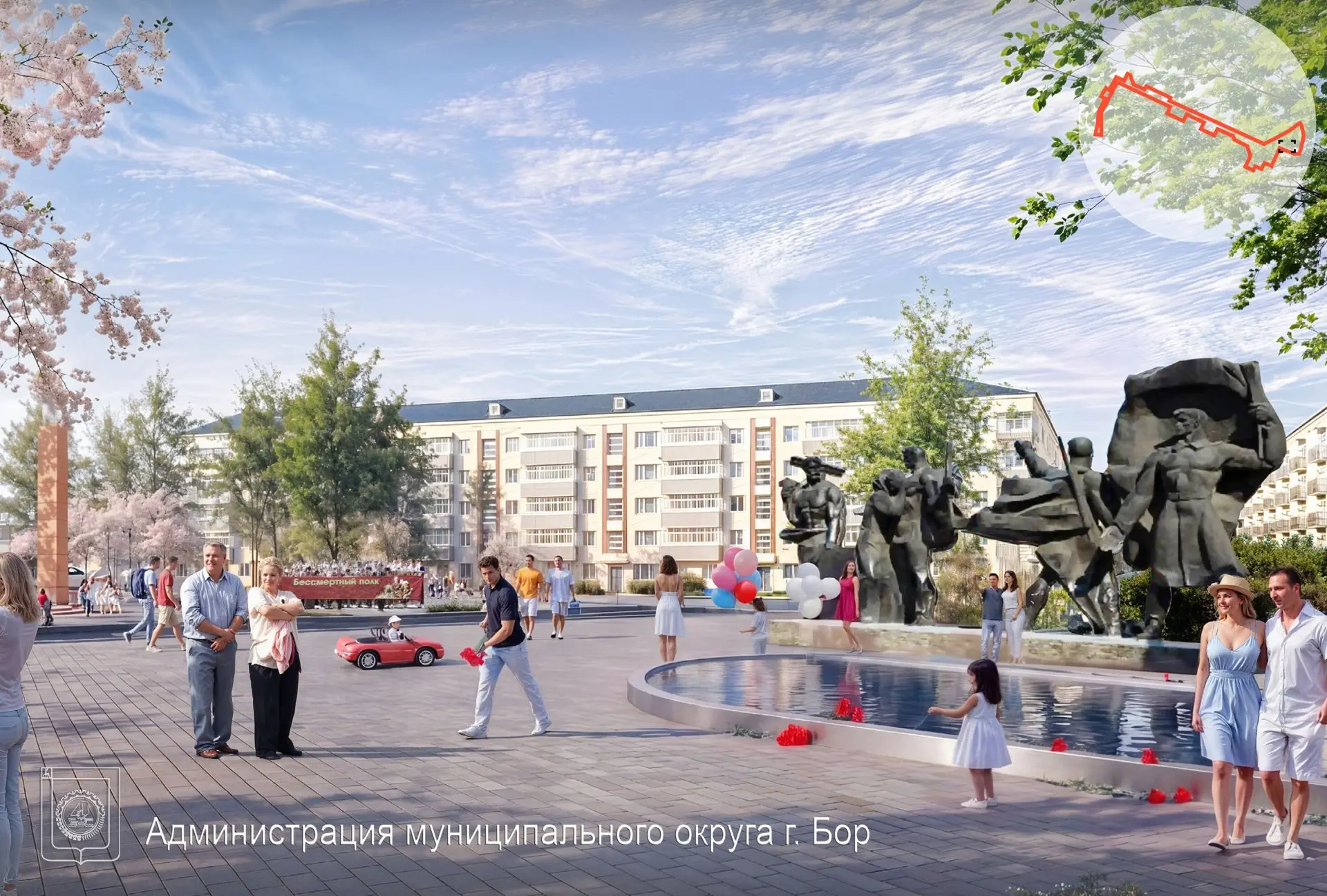 Проект благоустройства улицы Ленина "Борский бульвар" стал победителем Всероссийского к...
