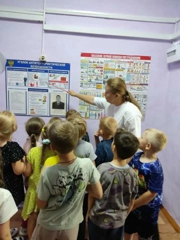 4 сентября в Крапивинском детском саду «Солнышко» прошёл День антитеррористической безо...
