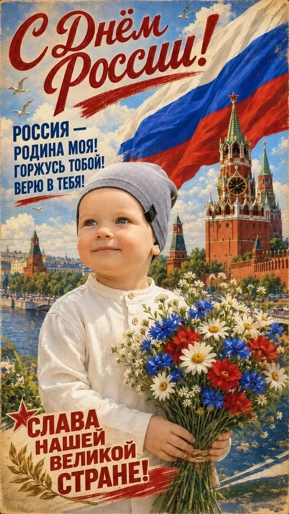 🇷🇺🇷🇺🇷🇺 С ДНЁМ РОССИИ! 🇷🇺🇷🇺🇷🇺

День России – это повод напомнить о величии нашей Родины, 