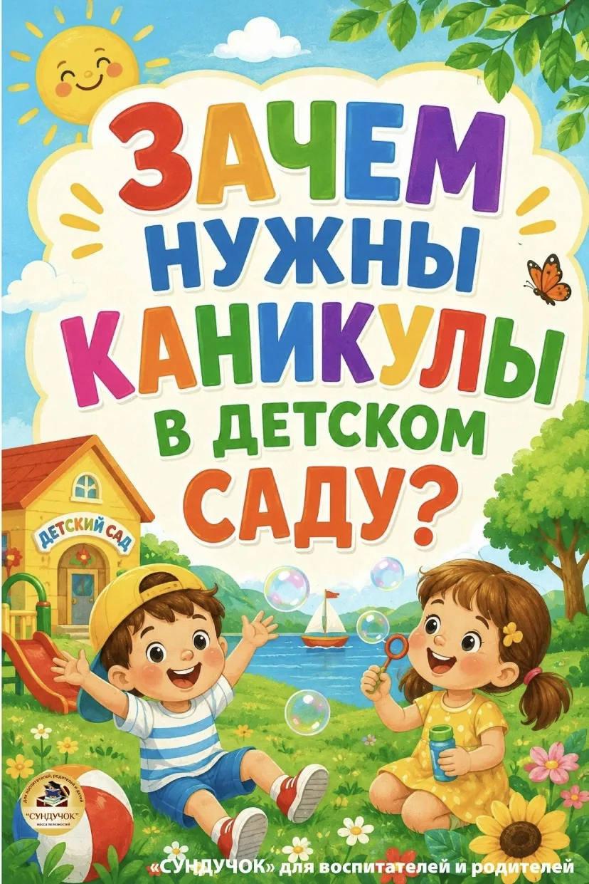 Нужны ли летние каникулы вашему дошколёнку, как вы считаете?