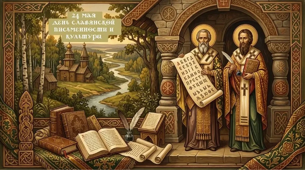 День славянской письменности и культуры: праздник букв и мудрости! 📖  Представьте себе мир без книг,