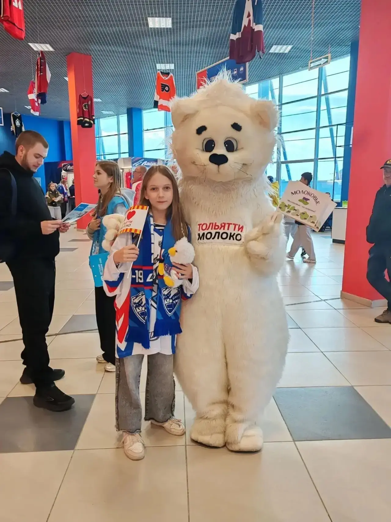 «Лада», мы с тобой! 🏒💙