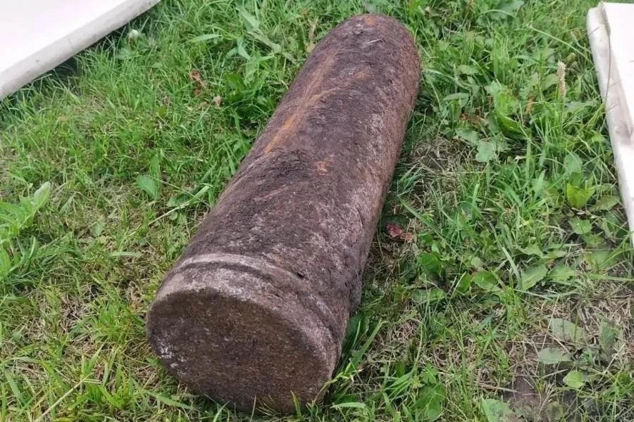 ❗️Авиаснаряд нашли в огороде под Красноярском