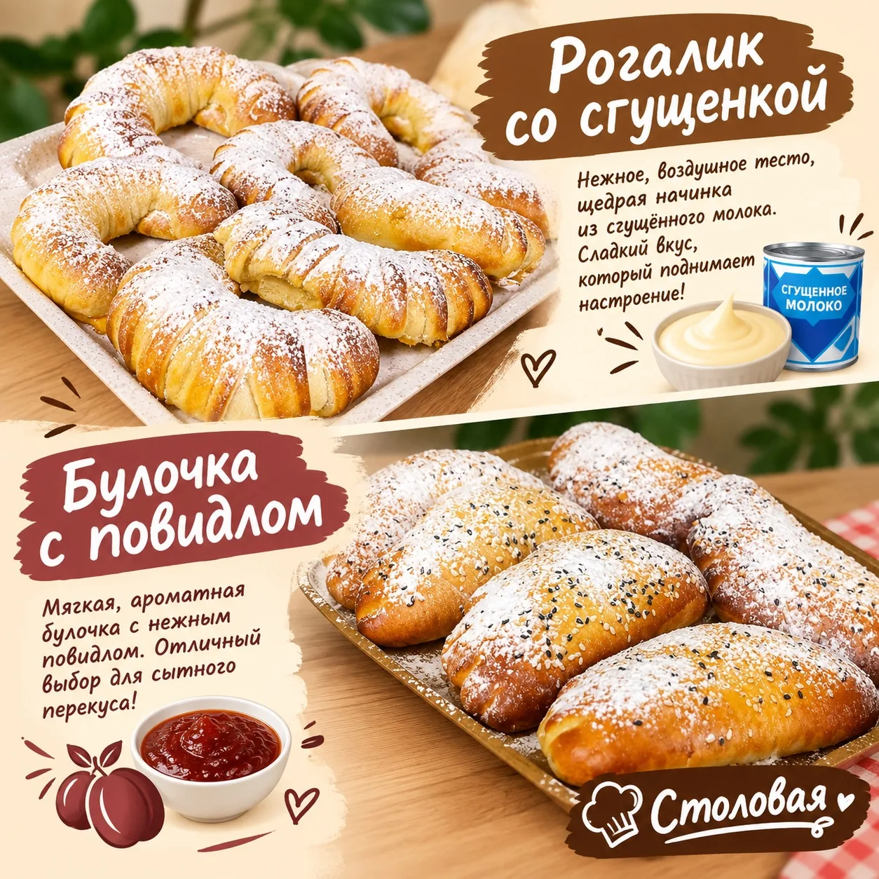 🍽️ Вкусно по-домашнему — у нас в столовой!