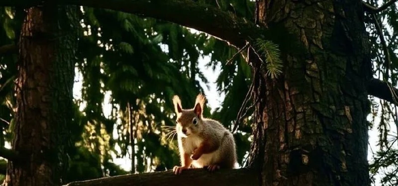🐿️ В парках и лесах России начался осенний «белкопад»