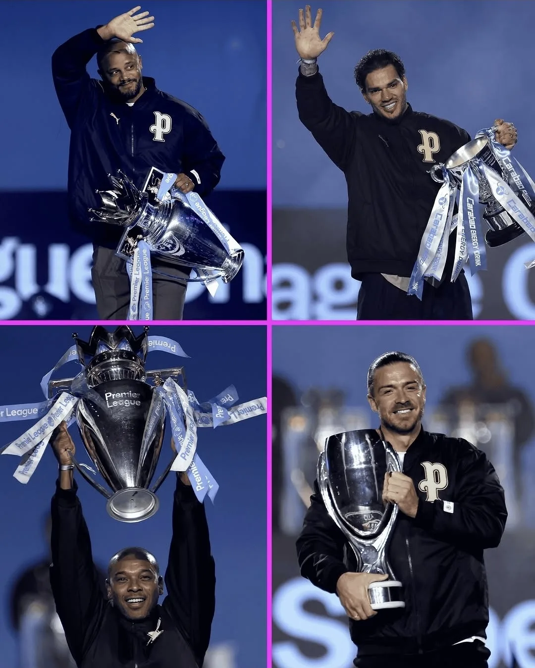 🔵🎉 Кадры с гуляния Манчестер Сити по случаю прощания с 10-летней эпохой Пепа Гвардиол...