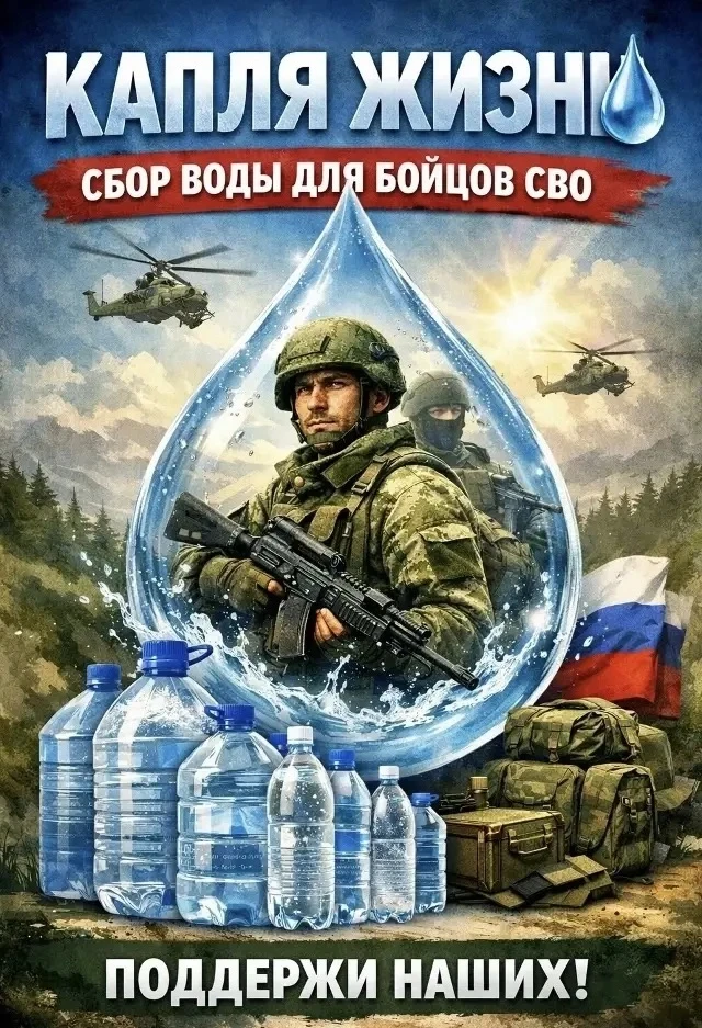 Акция «Напои бойца»