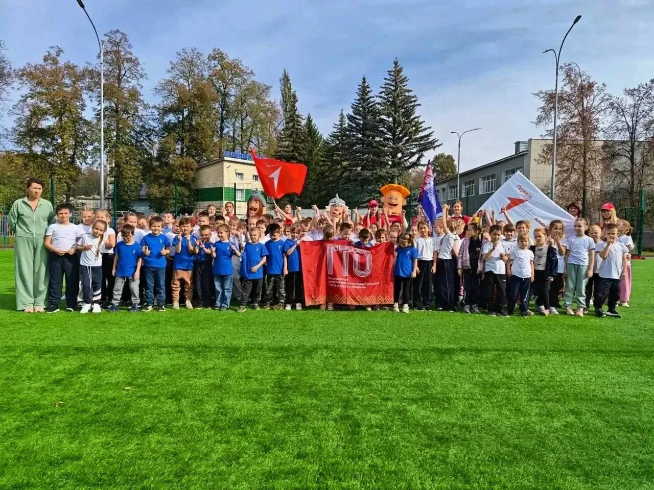 💪 В школе №4 прошёл ежегодный фестиваль ГТО