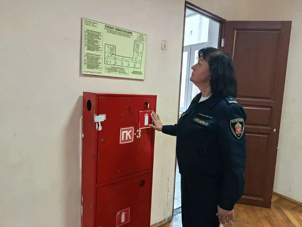 Инструктор противопожарной профилактики СПБ ГКУ "ПСО Центрального района" Ирина Викторо...