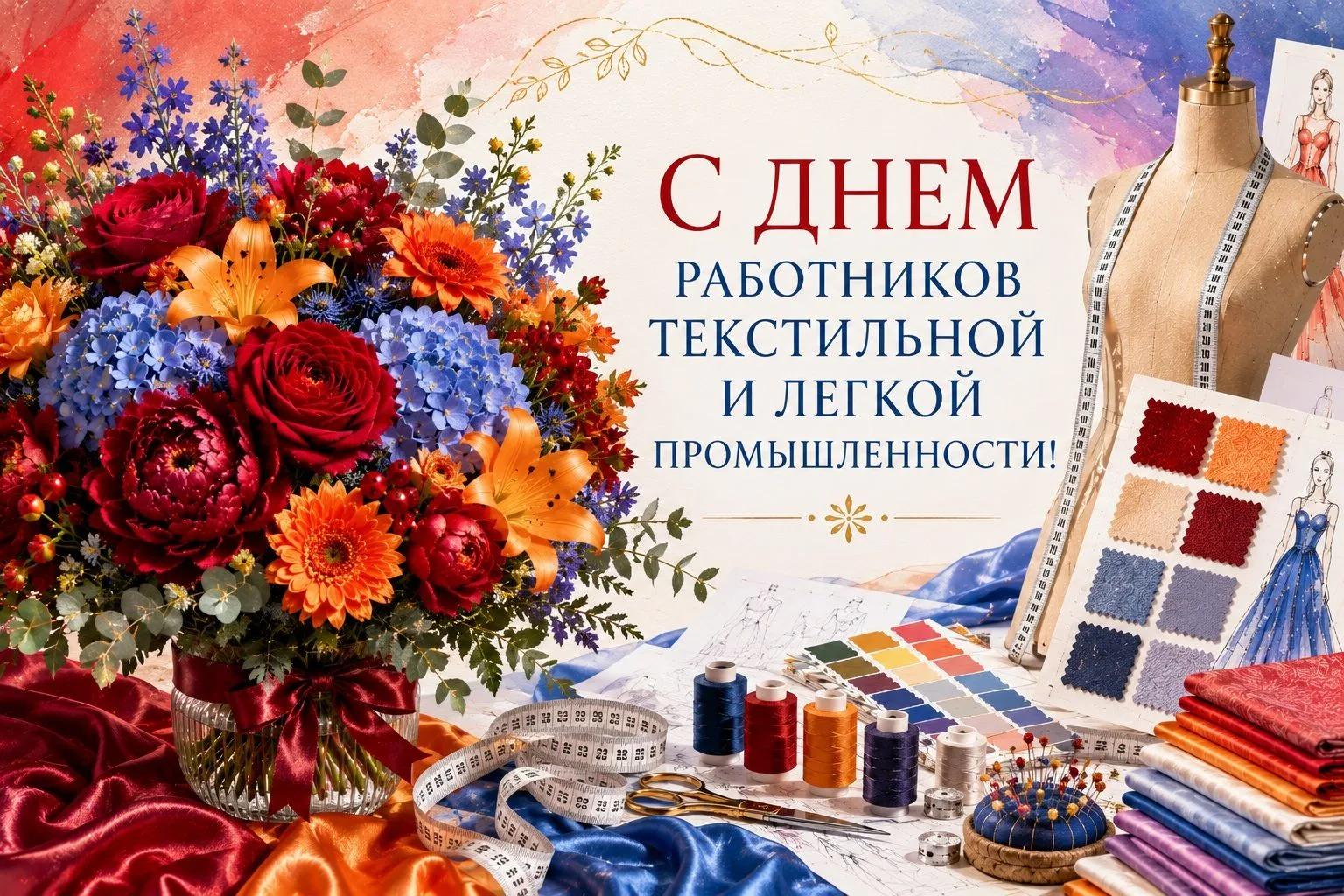 🎉 Дорогие коллеги, друзья и единомышленники!
 
💐 От всей души поздравляю вас с Днём работников тек