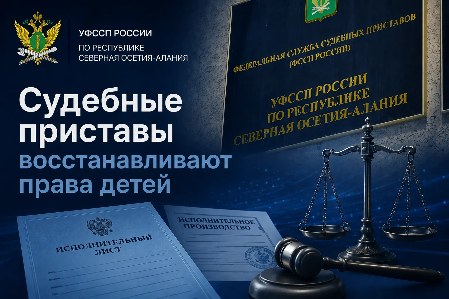 Судебные приставы восстанавливают права детей
