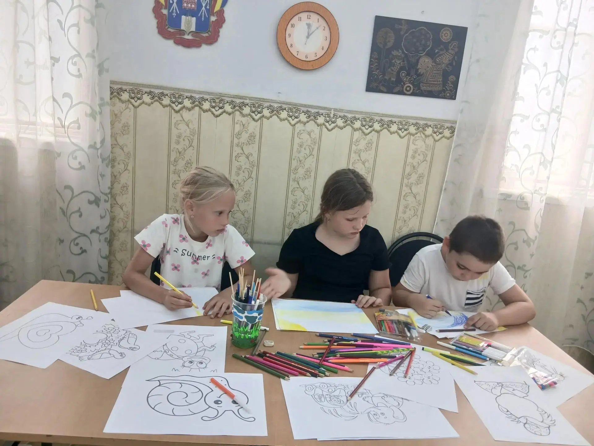 15 июля 2026 года, в Базковском сельском Доме культуры  дети с упоением погрузились в мир фантазии н