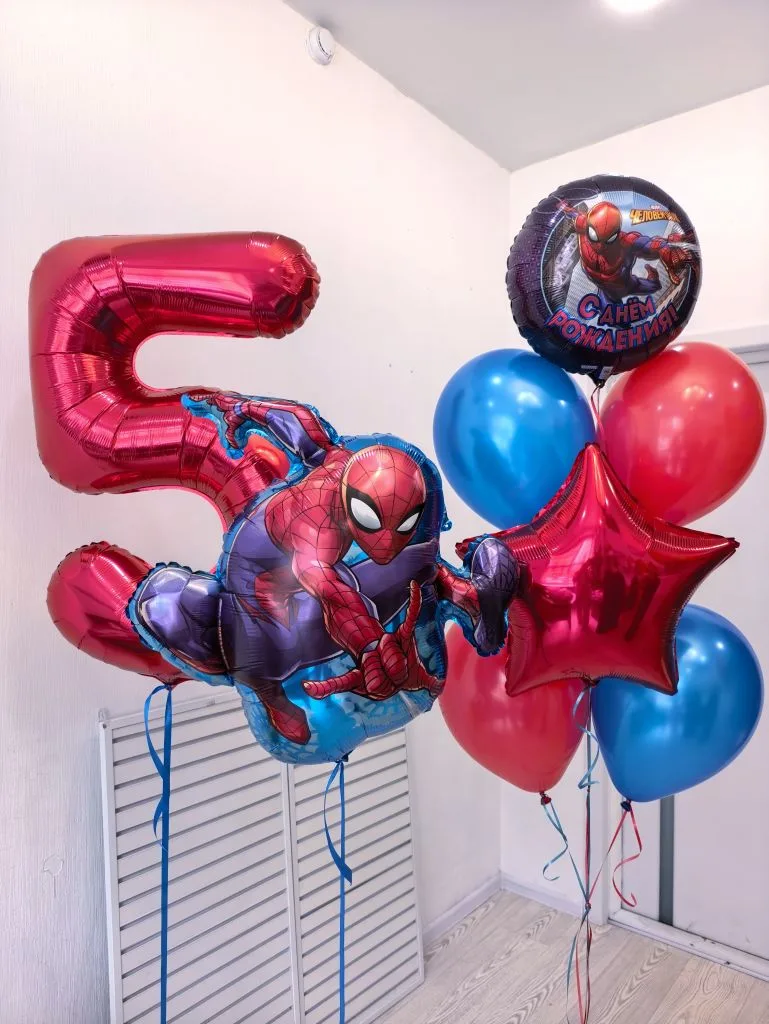 🕷️ Крутой набор с Человеком Пауком! 🕷️

Большая цифра
Фигурка героя
Связка из 7-ми шаров

3150 руб
