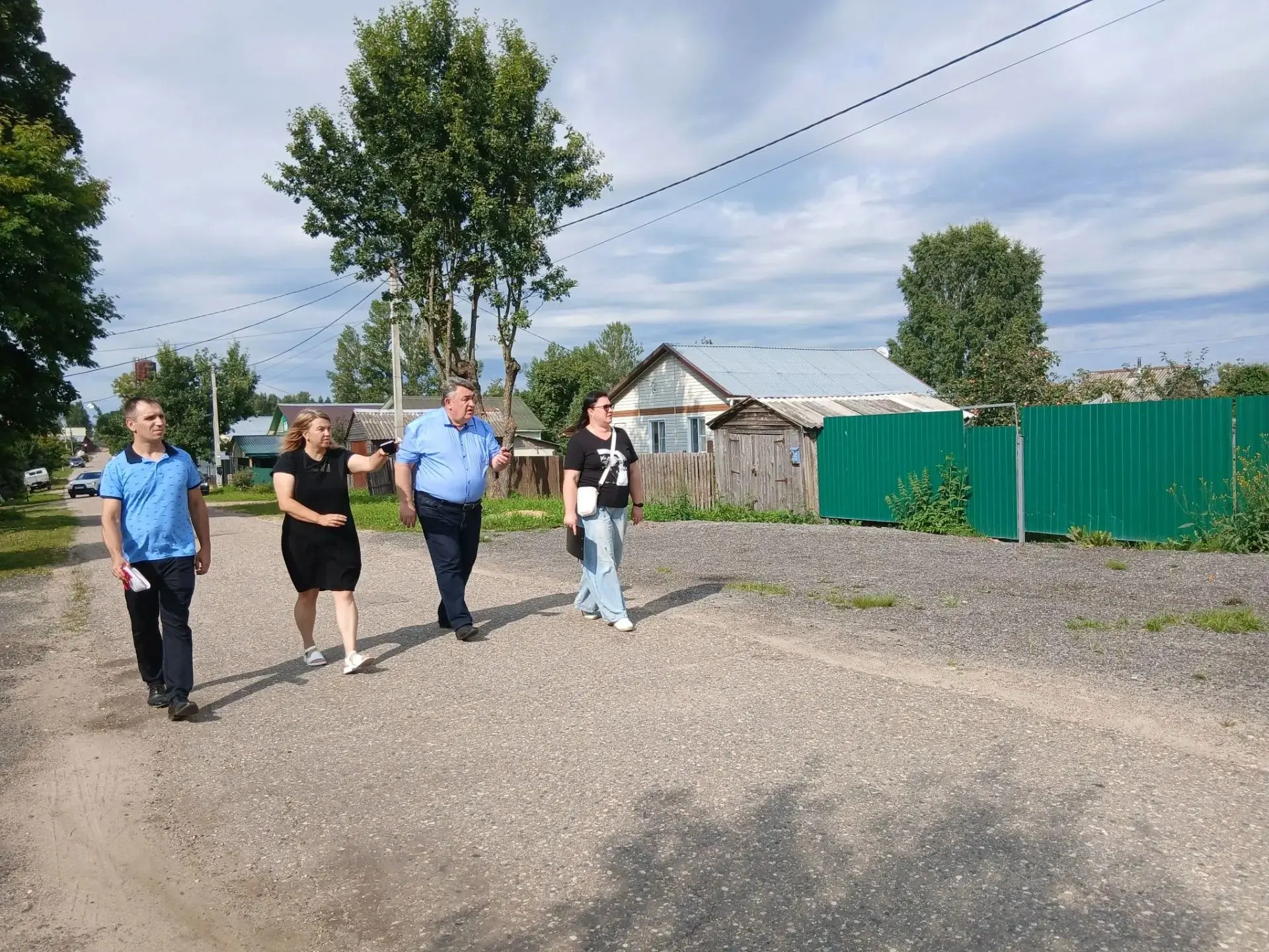 Очередной рейд по контролю за благоустройством