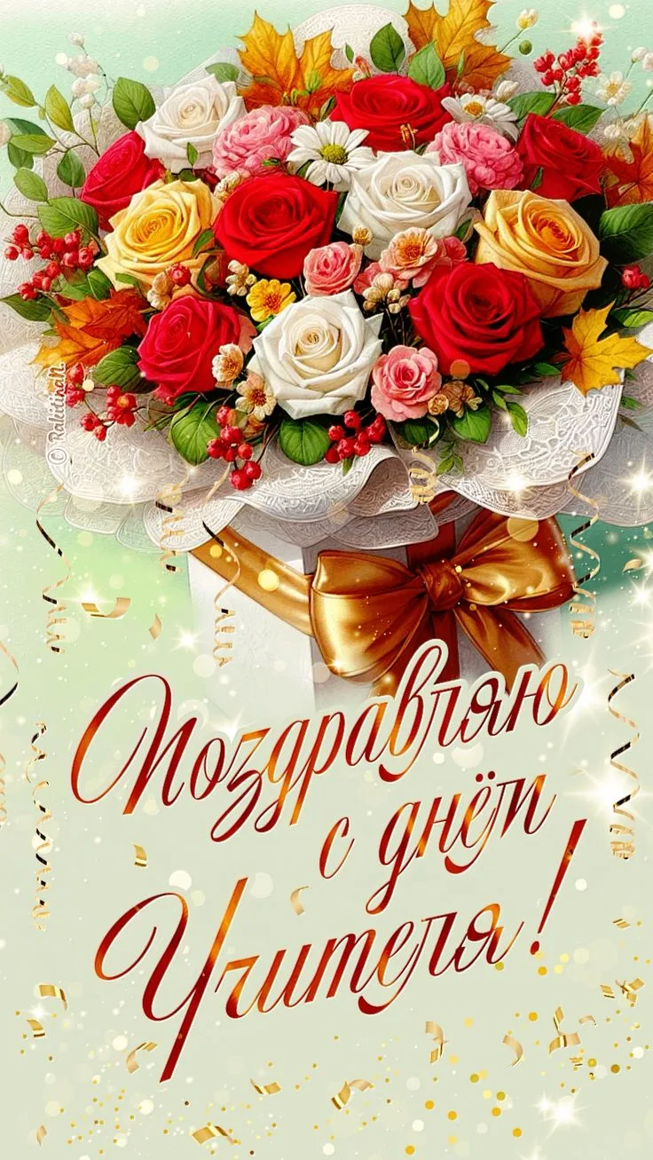 С днем учителя! 💐