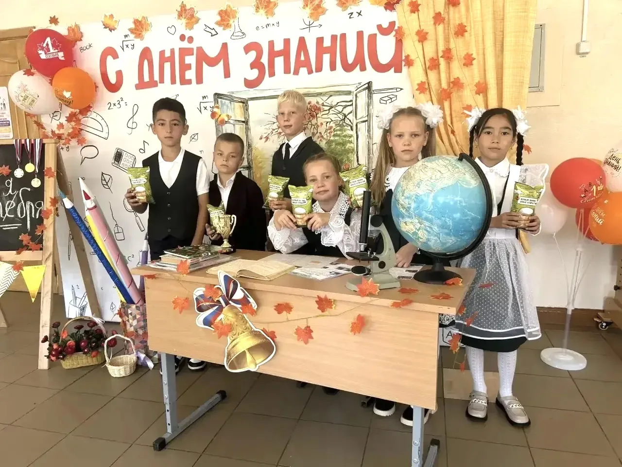🔔В День знаний первоклассников городского округа Клин ждал сюрприз