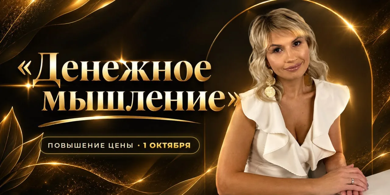 Большая программа «Денежное мышление». Старт 4 октября 💰💰💰