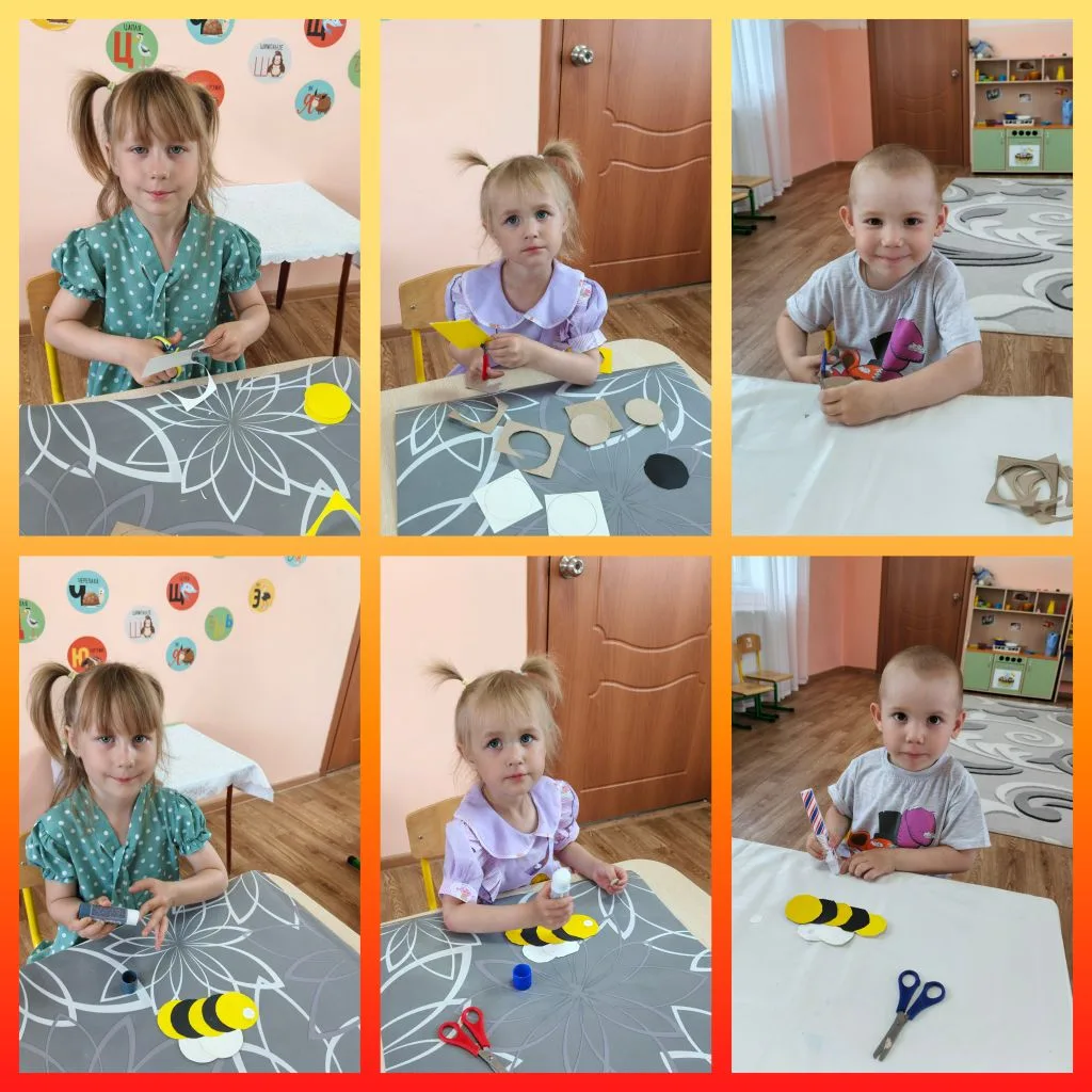 Поделка  "Пчёлка ".