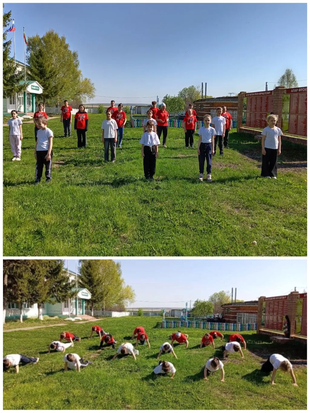 Рекорд Победы»: 29585 отжиманий в честь мира!