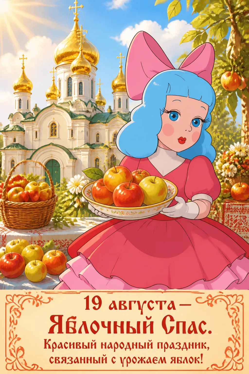 🍏 Яблочный Спас в нашем детском саду! 🍎