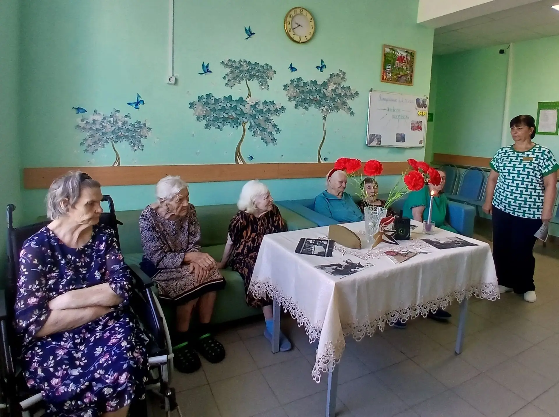 22 июня проживающие Иловатского дома социального обслуживания
приняли участие в общероссийской акции