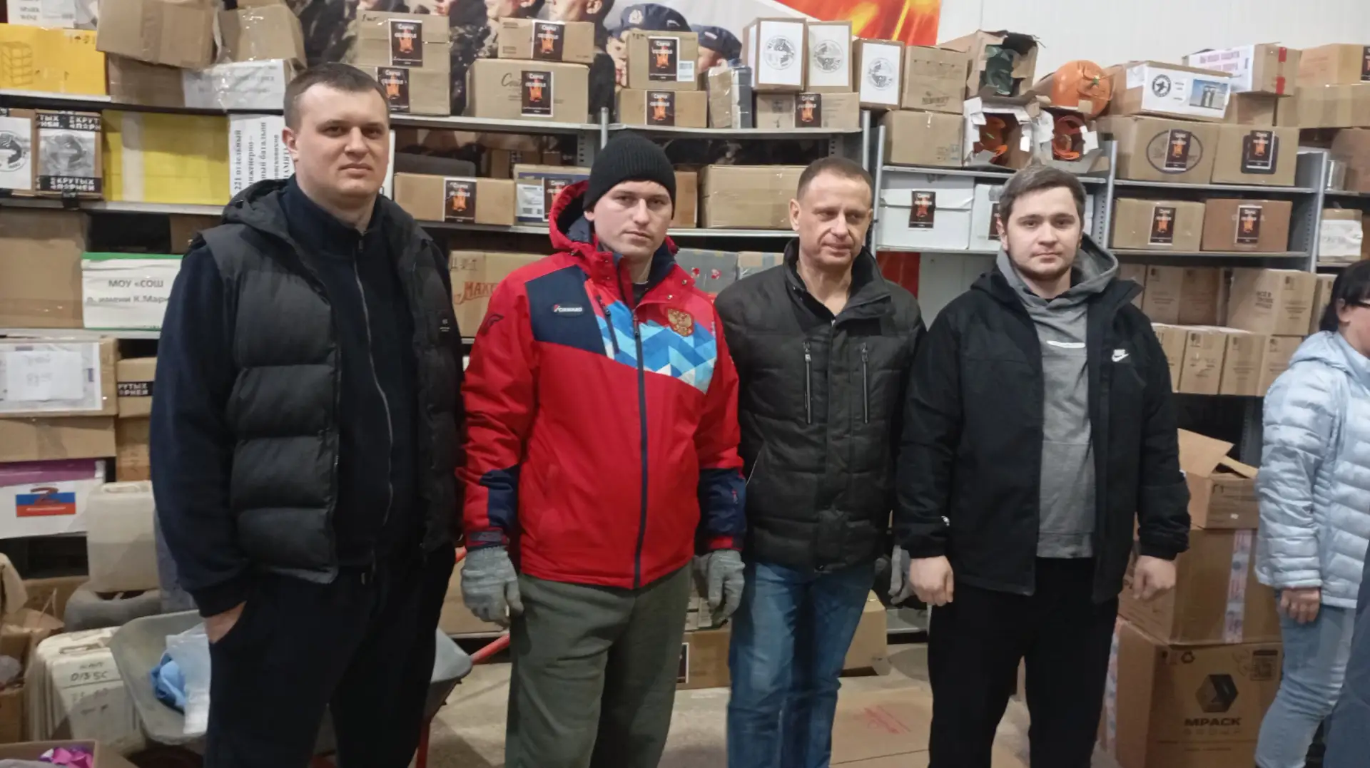 19 марта 2026 года, осуществилась отгрузка гуманитарной помощи для бойцов специальной военной операц
