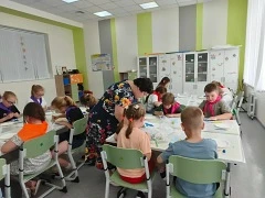 В лагере "Алые паруса" школы им.Л.Б.Ермина царила атмосфера погружения в прошлое и знак...