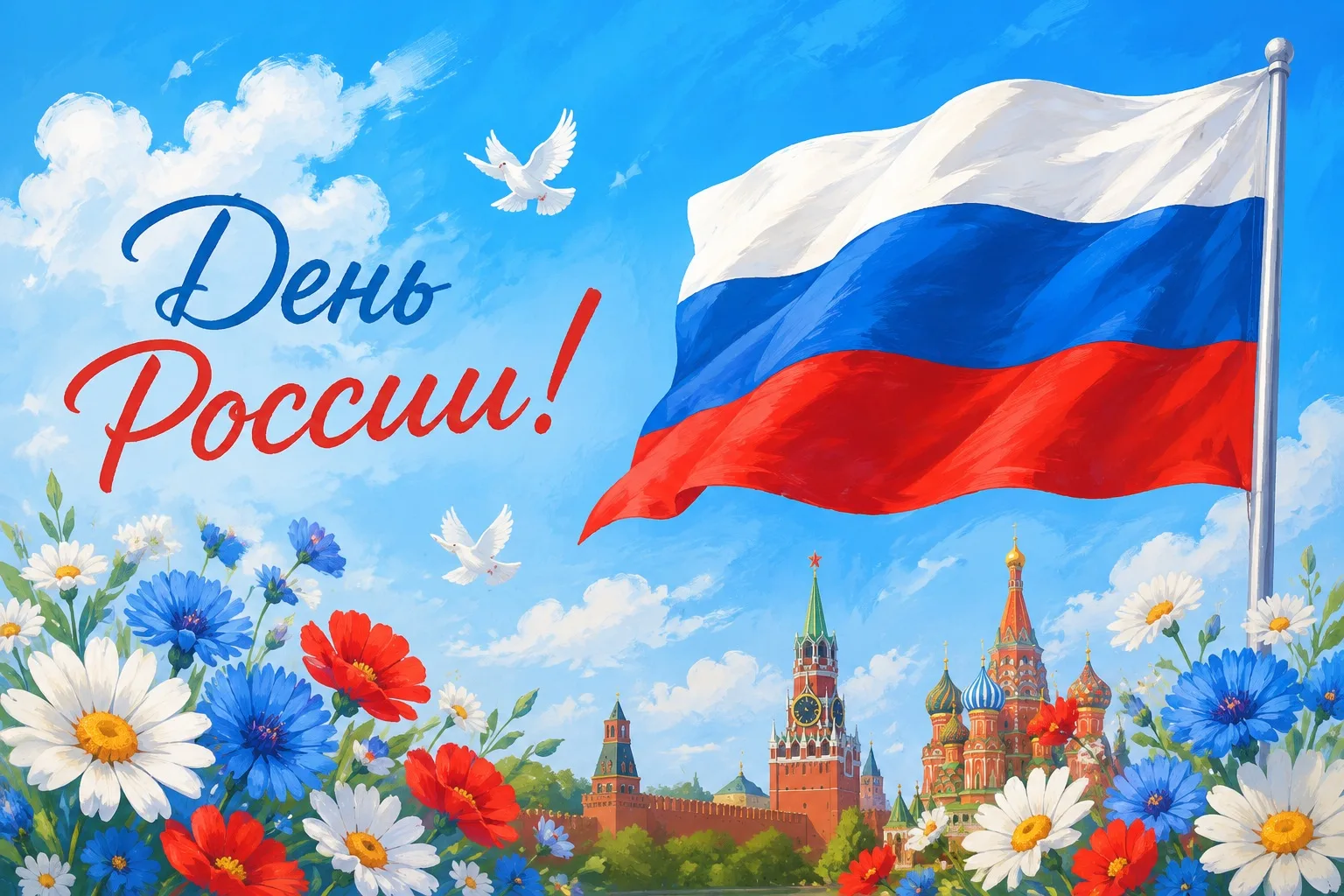 🇷🇺С Днём России

Мы все россияне, а значит, нам уже есть чем гордиться❗️

Наша страна — великая де