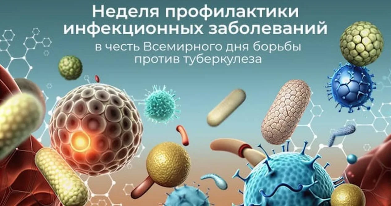 С 23 по 29 марта 2026 года проходит Неделя профилактики инфекционных заболеваний, приур...