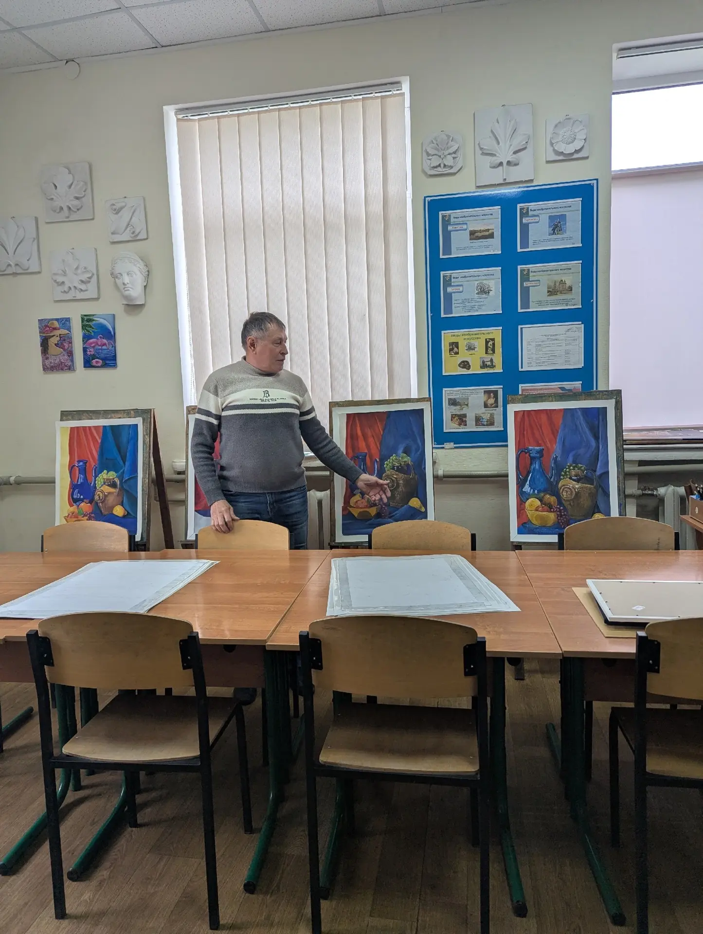 18 мая у наших художников прошли выпускные экзамены по живописи, рисунку, композиции и ...