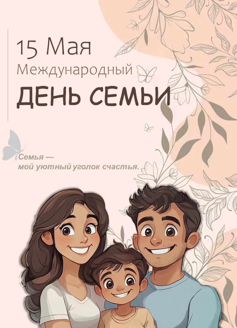 Ребята сделали открытки К Международному Дню Семьи