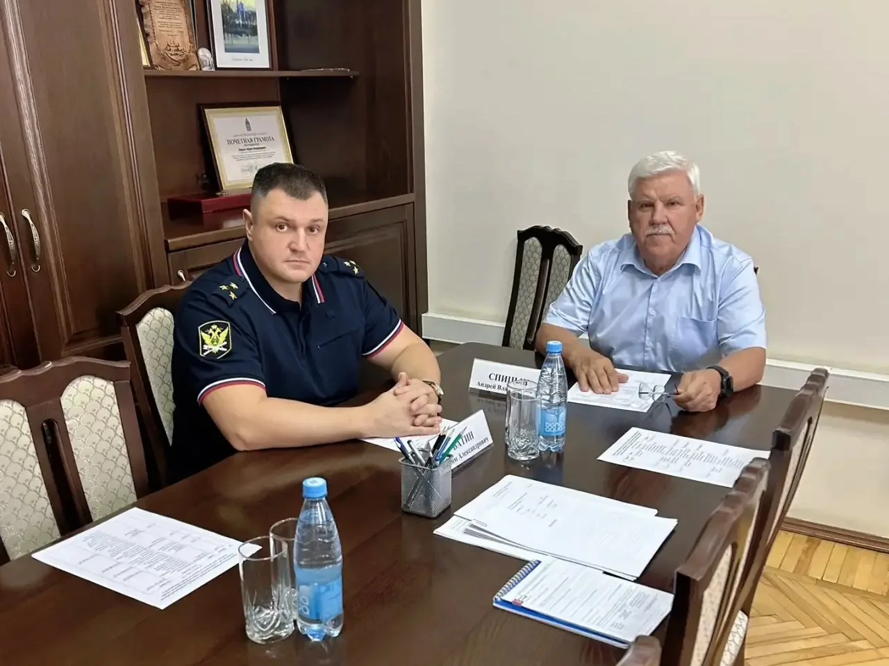 Руководитель УФССП России по Астраханской области и региональный омбудсмен провели совм...