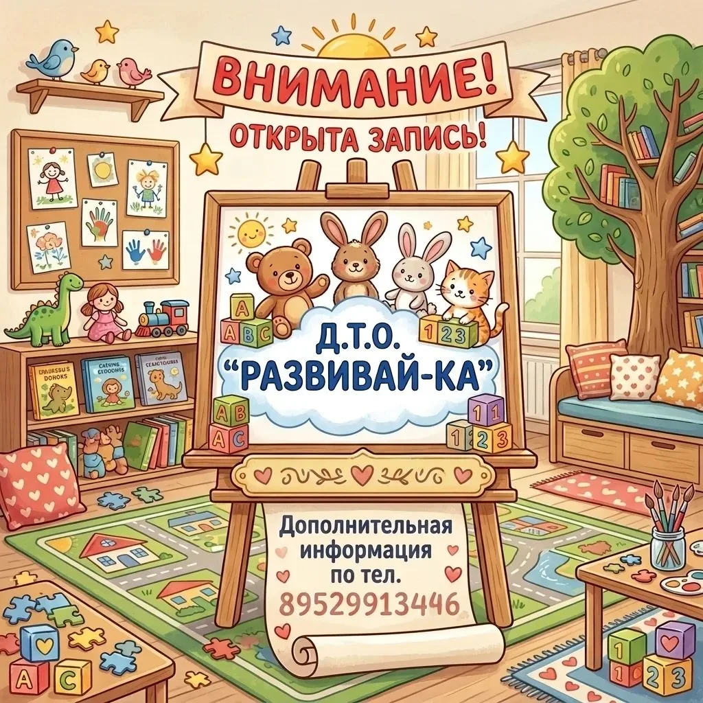 🌟 Подготовьте ребенка к школе с радостью в «Развивайке»!
