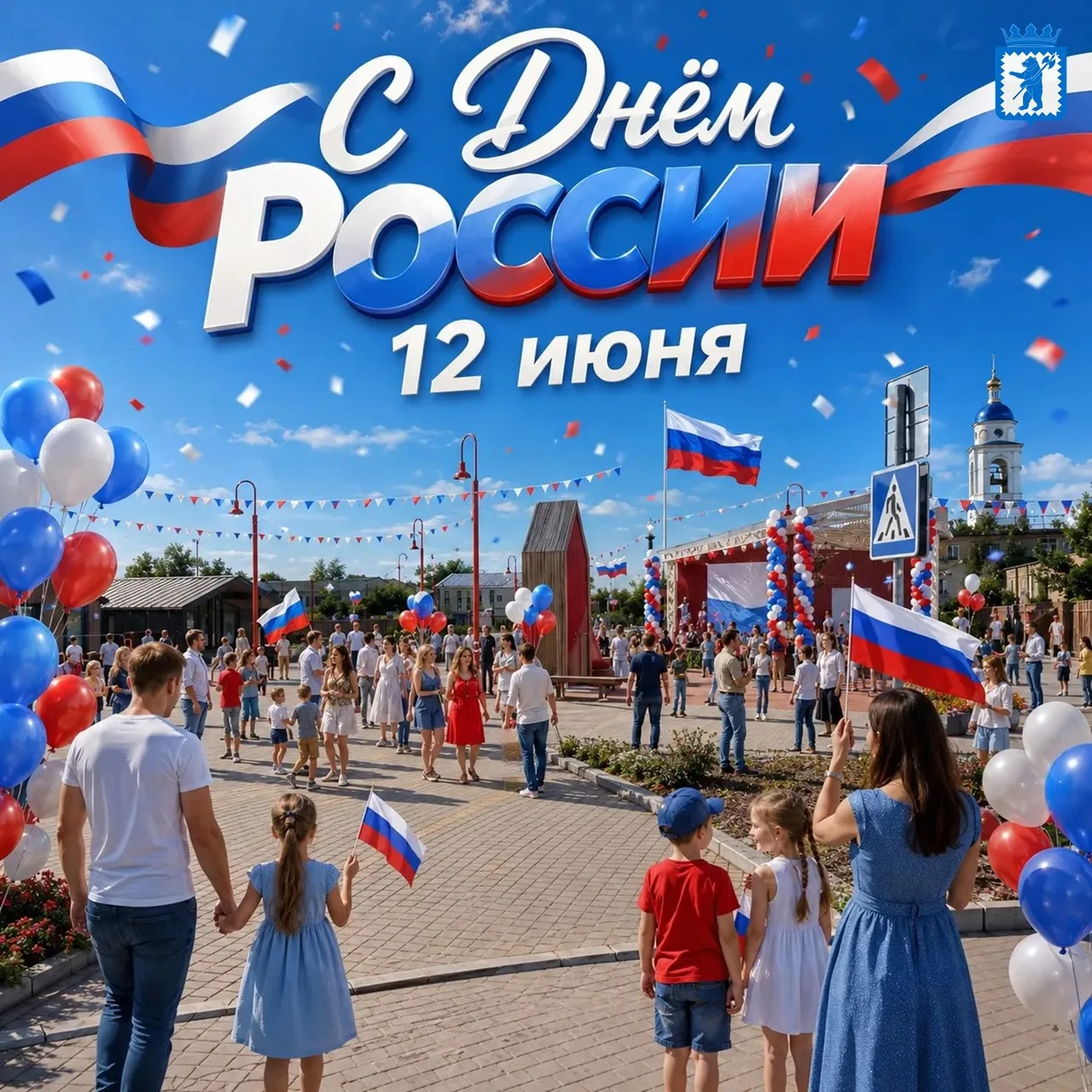 🇷🇺ДЕНЬ РОССИИ И 624-ЛЕТИЕ МАЛОЯРОСЛАВЦА
