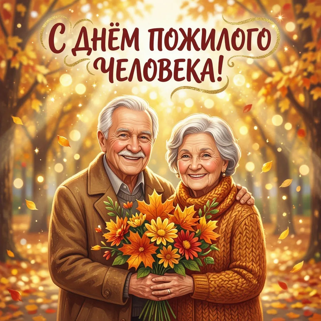 💐 От всей души поздравляем с Международным днём пожилых людей — 1 октября!