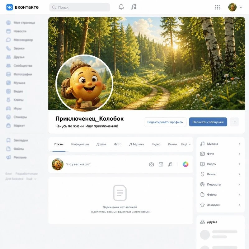 Метафора «Я» в сети