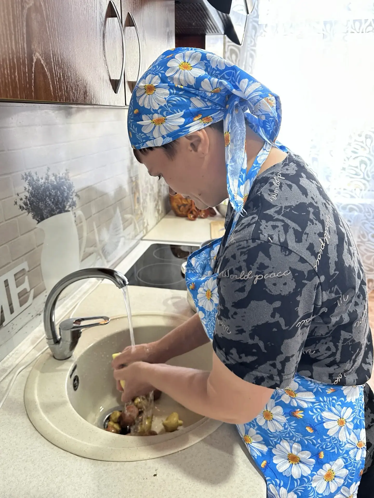 Овощи с участка — блюда своими руками
 
На очередном занятии в комнате социально‑бытовой адаптации п