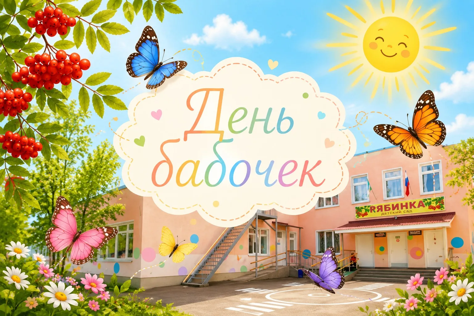 Во второй младшей группе N6"Бабочки"  прошел  день бабочек.