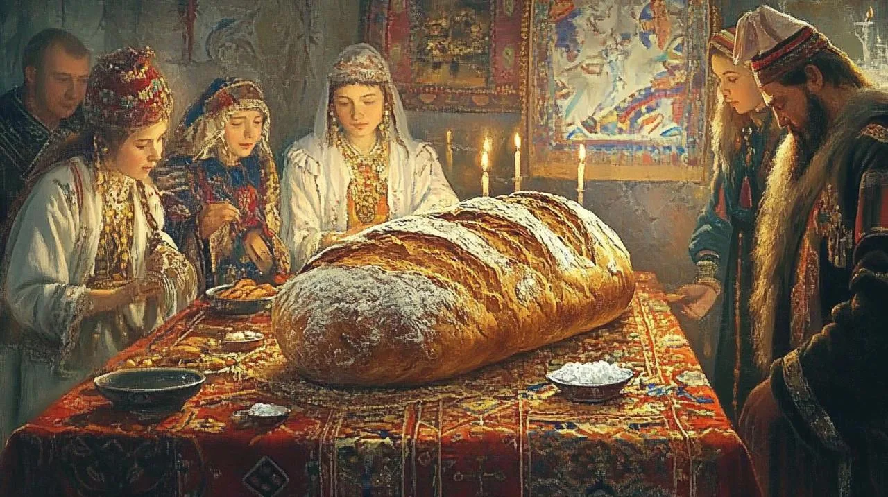 Любопытные факты

Слово "хлебосольный" объединяет два священных понятия для славян: хлеб — символ жи