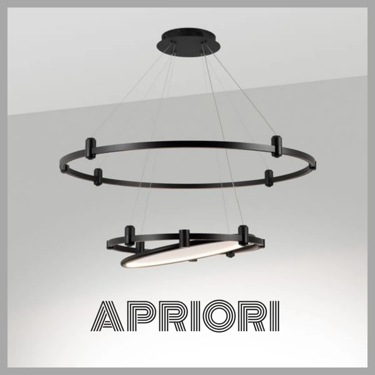 ‎Светильник поворотный APRIORI ACOUSTIC для треков APRIORI мощностью 30 Вт, св. потоком...
