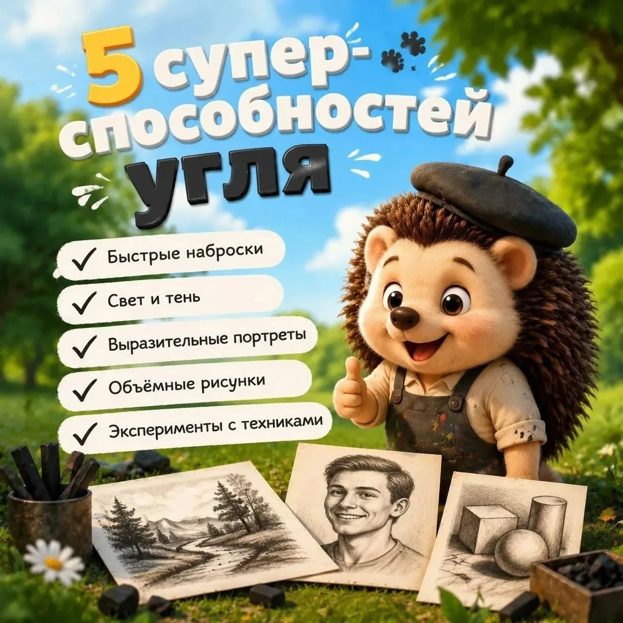 Знаете, что объединяет древних людей, Леонардо да Винчи и современных мультипликаторов? Они все рисо