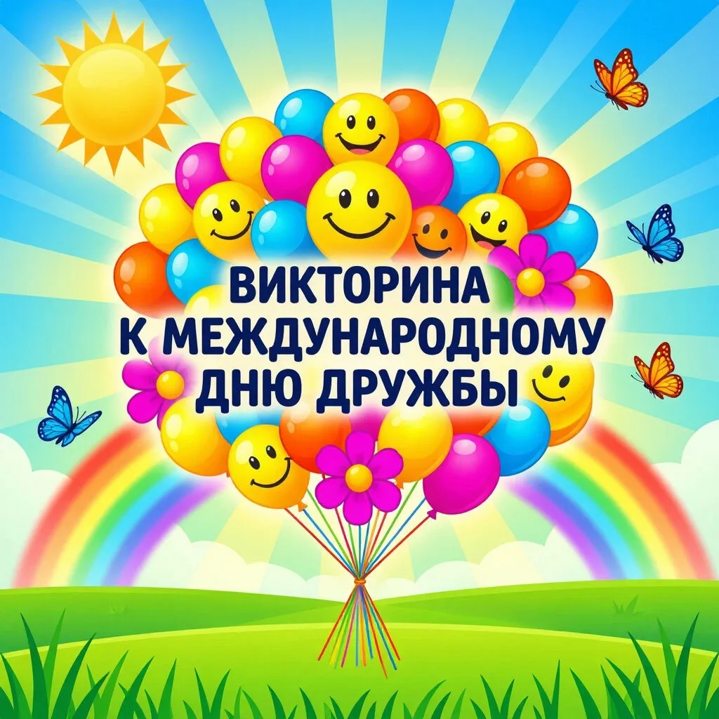 🔥 Готов проверить, насколько ты прокачан в теме дружбы? 🔥

🚀 К Международному дню дружбы – 30 июл