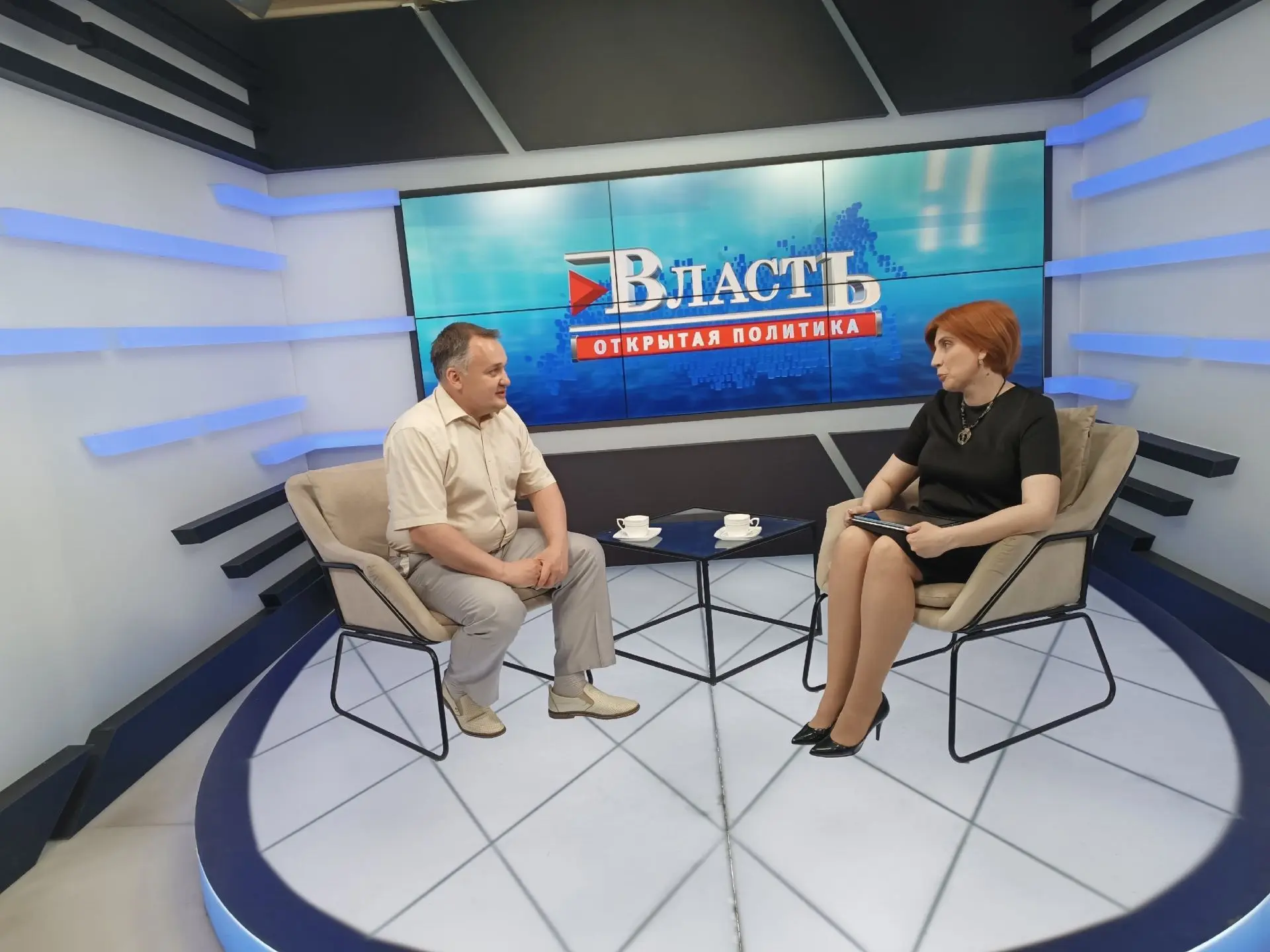 📺На телеканале «Сейм» вышла программа «Власть. Открытая политика» с участием начальник...