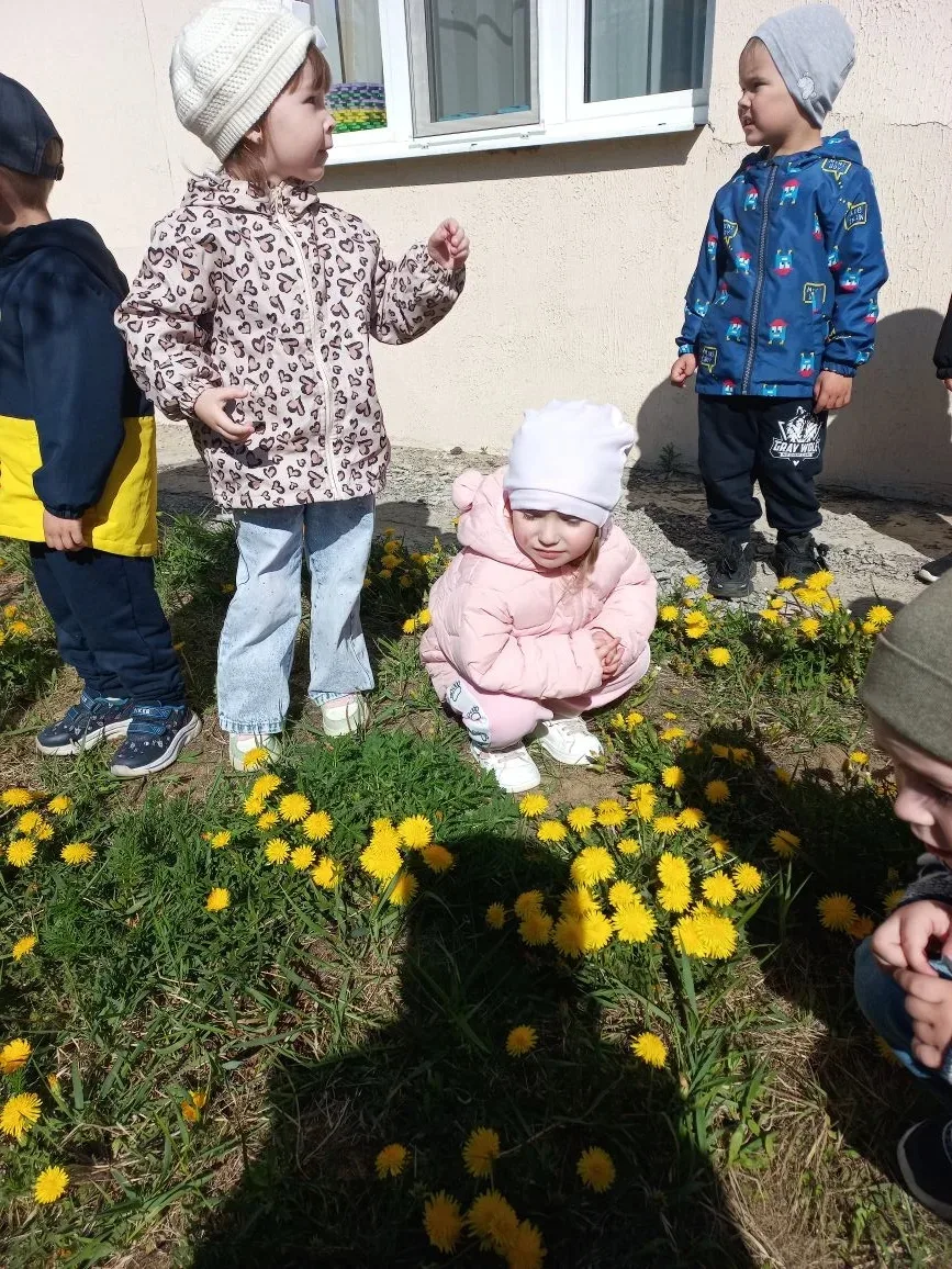 Солнышко, травка и первые жучки!🌞 Вдохновляющая экологическая прогулка наших малышей 🌸